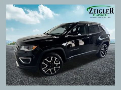 Black 2017 Jeep Compass Limited for sale in Plainwell, MI