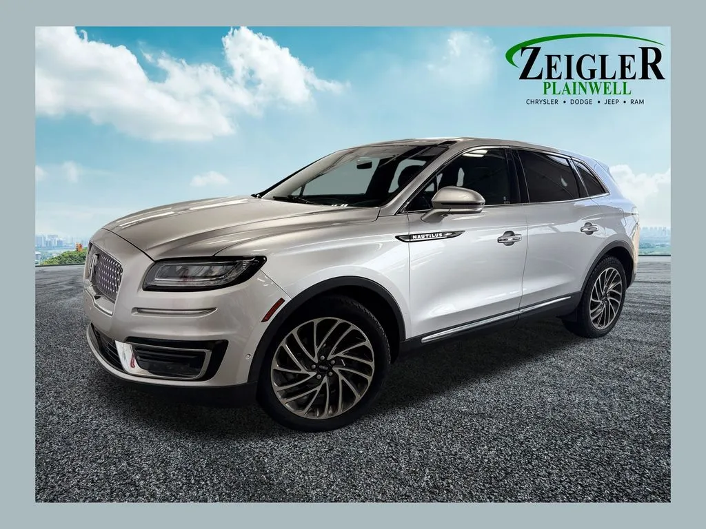 Silver 2019 Lincoln Nautilus Reserve for sale in Plainwell, MI