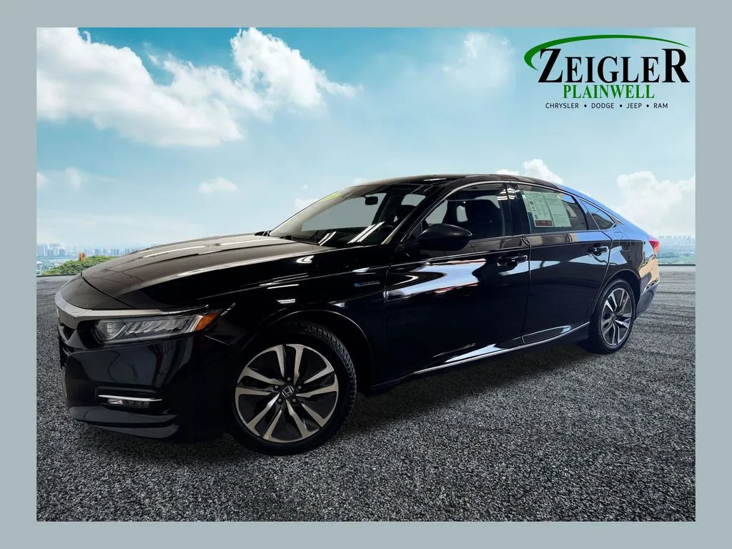 Black 2019 Honda Accord Hybrid EX for sale in Plainwell, MI