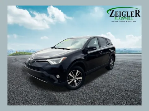 Black 2018 Toyota RAV4 XLE for sale in Plainwell, MI