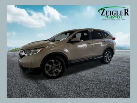 Beige 2018 Honda CR-V EX-L for sale in Plainwell, MI