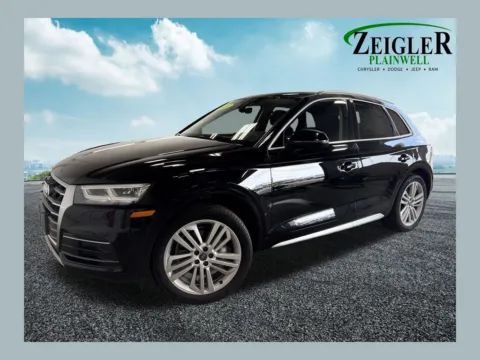 Black 2018 Audi Q5 2.0T Premium Plus for sale in Plainwell, MI