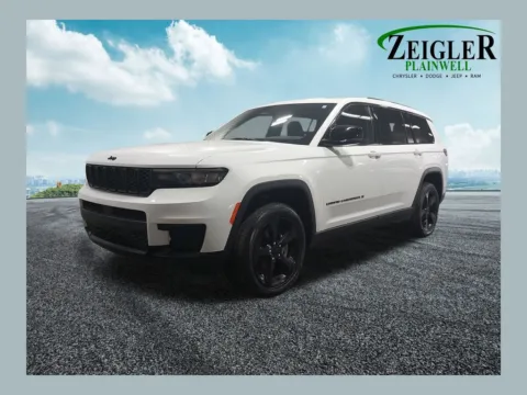White 2023 Jeep Grand Cherokee L Altitude for sale in Plainwell, MI