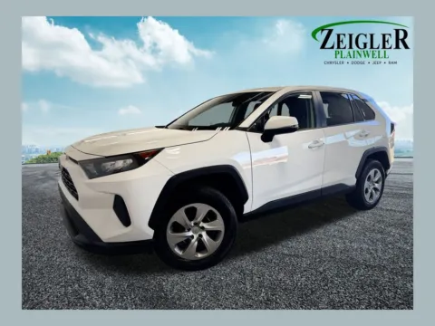 White 2022 Toyota RAV4 LE for sale in Plainwell, MI