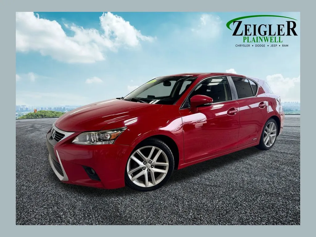 Red 2014 Lexus CT 200h for sale in Plainwell, MI