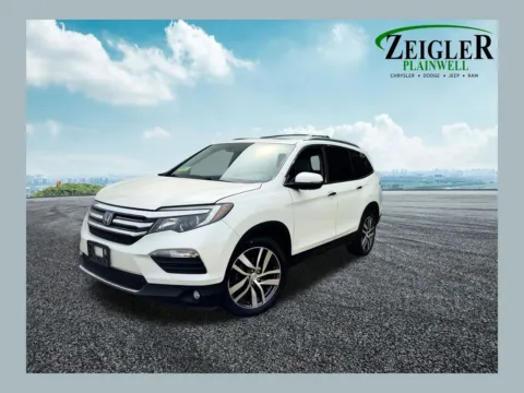 White 2016 Honda Pilot Elite for sale in Plainwell, MI