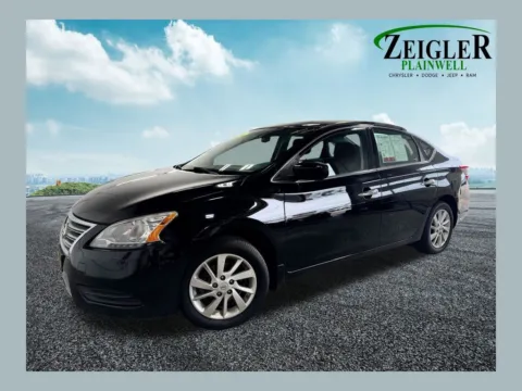 Black 2014 Nissan Sentra SV for sale in Plainwell, MI