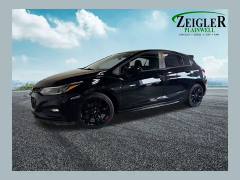 Black 2018 Chevrolet Cruze LT for sale in Plainwell, MI
