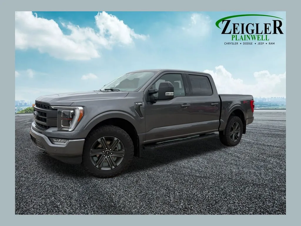 Gray 2023 Ford F-150 Lariat for sale in Plainwell, MI