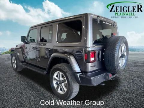 Another view of 2021 Jeep Wrangler Unlimited Sahara for sale in Plainwell, MI at Zeigler Chrysler Dodge Jeep Ram of Plainwell