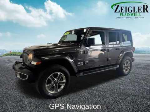 Photos of 2021 Jeep Wrangler Unlimited Sahara for sale in Plainwell, MI at Zeigler Chrysler Dodge Jeep Ram of Plainwell
