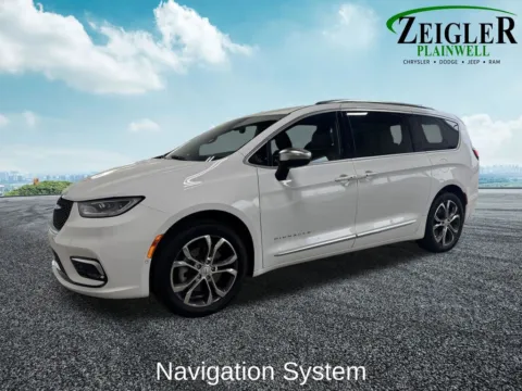 Photos of 2025 Chrysler Pacifica Pinnacle for sale in Plainwell, MI at Zeigler Chrysler Dodge Jeep Ram of Plainwell