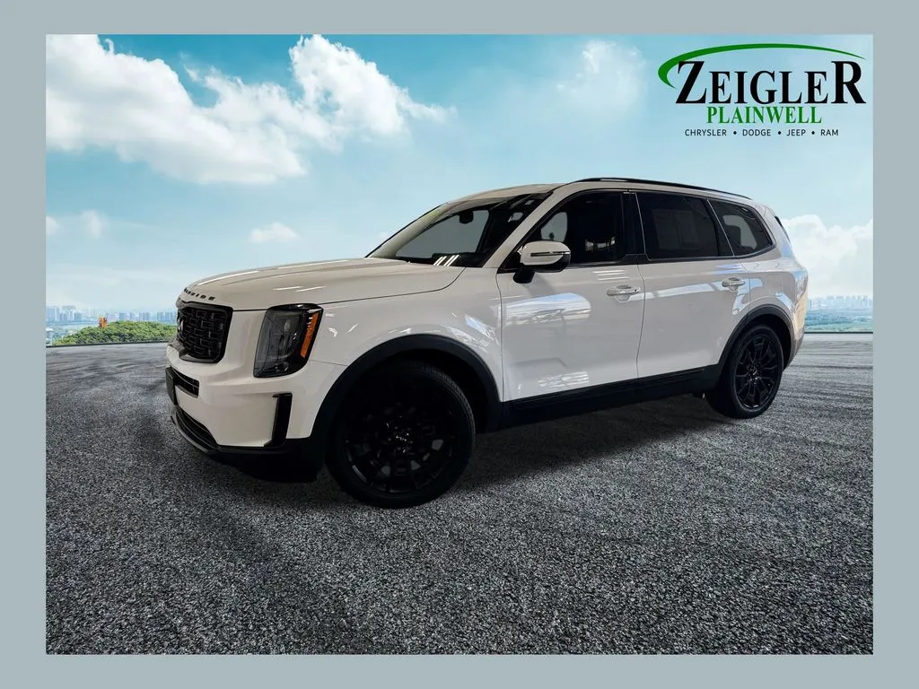 White 2022 Kia Telluride EX for sale in Plainwell, MI