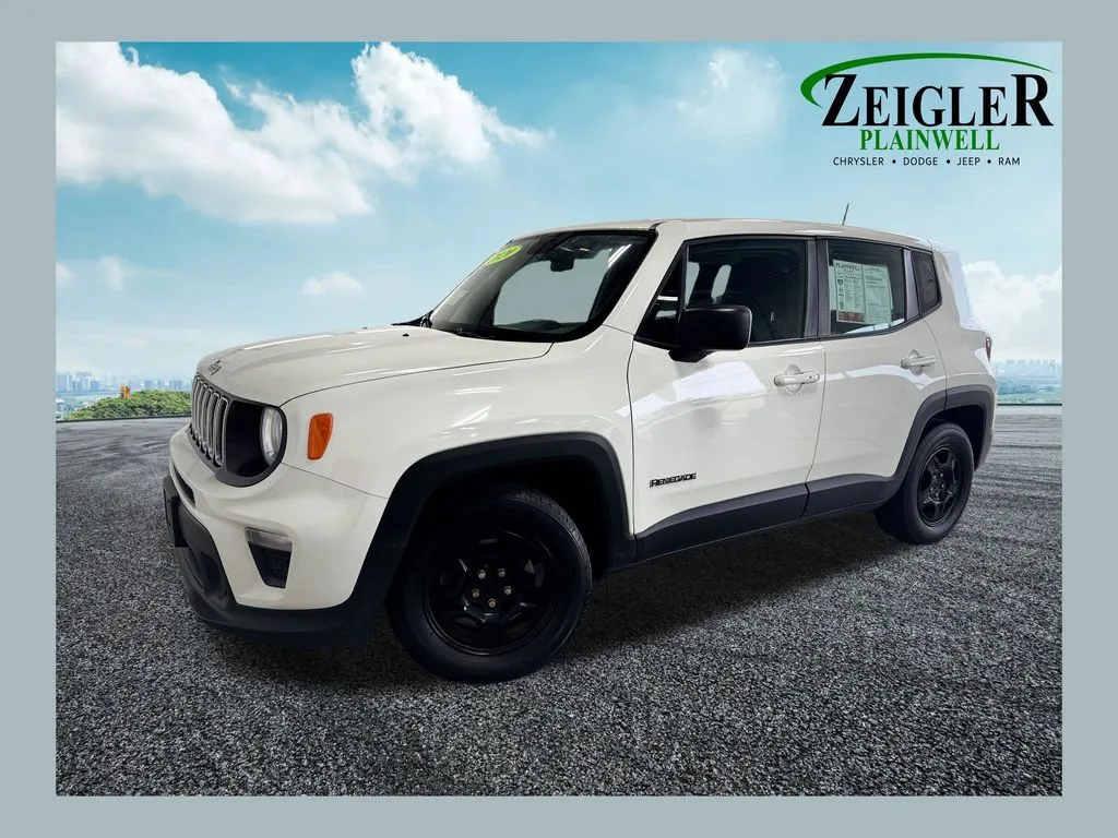 White 2020 Jeep Renegade Sport for sale in Plainwell, MI