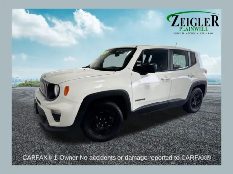 White 2020 Jeep Renegade Sport for sale in Plainwell, MI