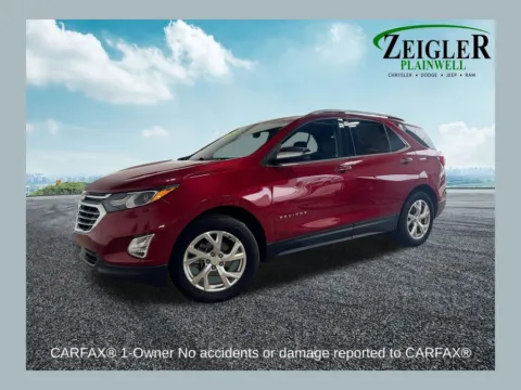 Red 2019 Chevrolet Equinox Premier for sale in Plainwell, MI