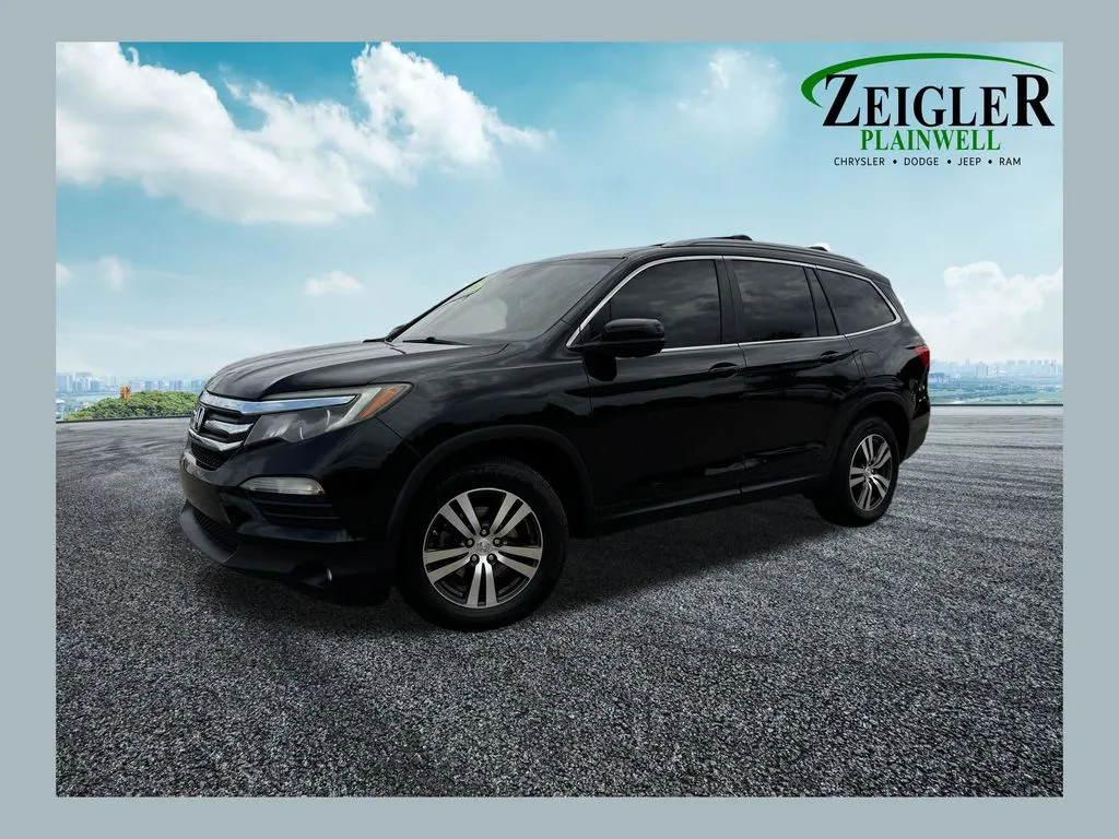 Black 2016 Honda Pilot EX-L for sale in Plainwell, MI