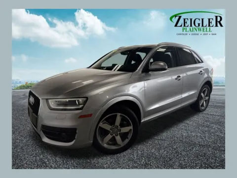 Silver 2015 Audi Q3 2.0T Premium Plus for sale in Plainwell, MI