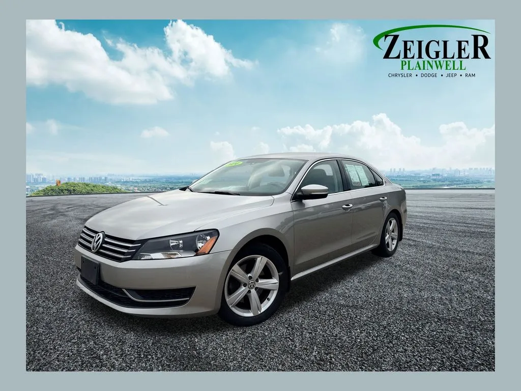 Silver 2014 Volkswagen Passat 1.8T SE for sale in Plainwell, MI