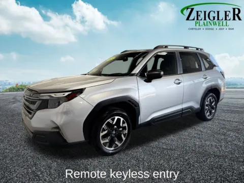Photos of 2025 Subaru Forester Premium for sale in Plainwell, MI at Zeigler Chrysler Dodge Jeep Ram of Plainwell