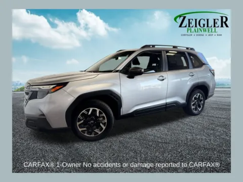 Silver 2025 Subaru Forester Premium for sale in Plainwell, MI