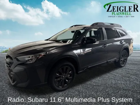 Photos of 2025 Subaru Outback Onyx Edition for sale in Plainwell, MI at Zeigler Chrysler Dodge Jeep Ram of Plainwell
