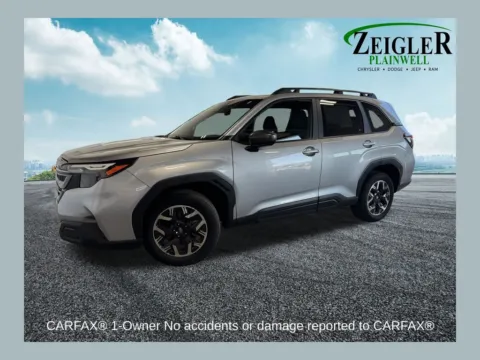 Silver 2025 Subaru Forester Premium for sale in Plainwell, MI