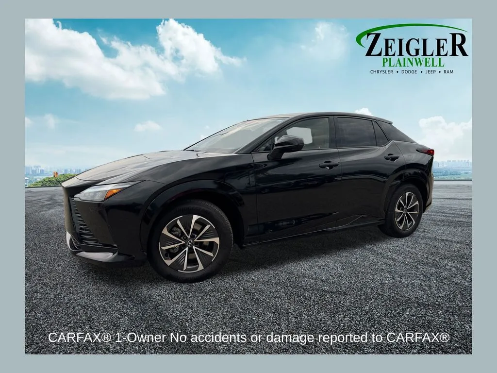 Black 2025 Lexus RZ 300e Premium for sale in Plainwell, MI