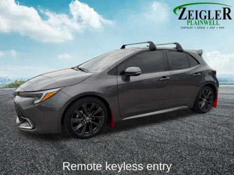 Photos of 2025 Toyota Corolla Hatchback XSE for sale in Plainwell, MI at Zeigler Chrysler Dodge Jeep Ram of Plainwell