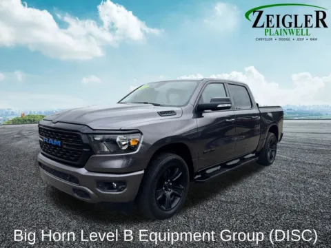 Photos of 2022 Ram 1500 Big Horn/Lone Star for sale in Plainwell, MI at Zeigler Chrysler Dodge Jeep Ram of Plainwell