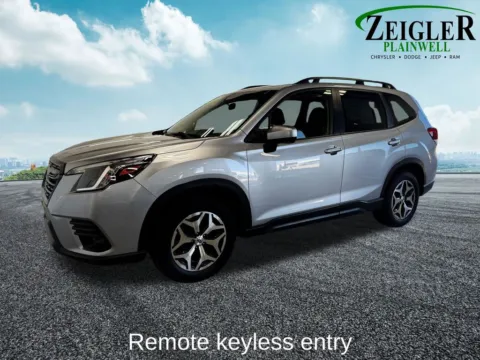 Photos of 2023 Subaru Forester Premium for sale in Plainwell, MI at Zeigler Chrysler Dodge Jeep Ram of Plainwell