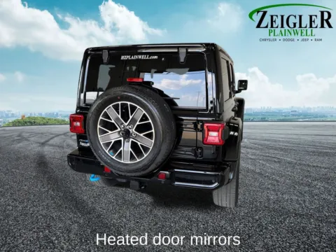 More photos of 2023 Jeep Wrangler Sahara 4xe at Zeigler Chrysler Dodge Jeep Ram of Plainwell, MI