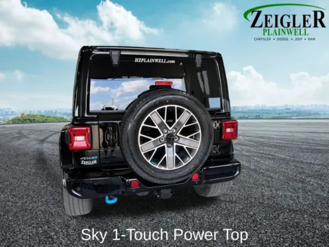 More photos of 2023 Jeep Wrangler Sahara 4xe at Zeigler Chrysler Dodge Jeep Ram of Plainwell, MI