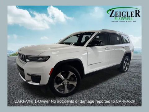 White 2023 Jeep Grand Cherokee L Limited for sale in Plainwell, MI