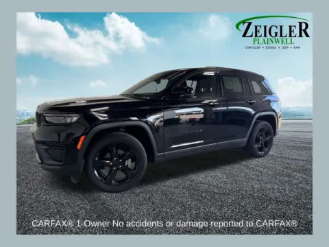 Black 2023 Jeep Grand Cherokee Altitude for sale in Plainwell, MI
