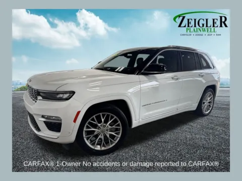 White 2023 Jeep Grand Cherokee Summit for sale in Plainwell, MI