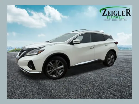 White 2019 Nissan Murano Platinum for sale in Plainwell, MI