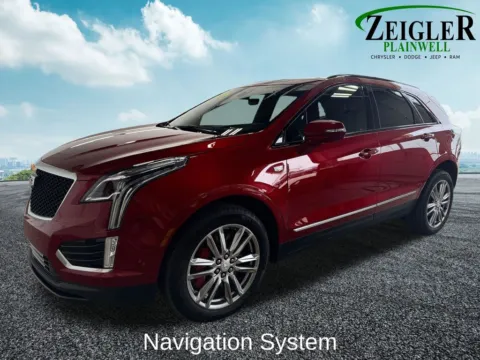 Photos of 2025 Cadillac XT5 Sport for sale in Plainwell, MI at Zeigler Chrysler Dodge Jeep Ram of Plainwell