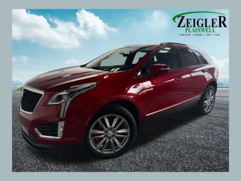 Red 2025 Cadillac XT5 Sport for sale in Plainwell, MI