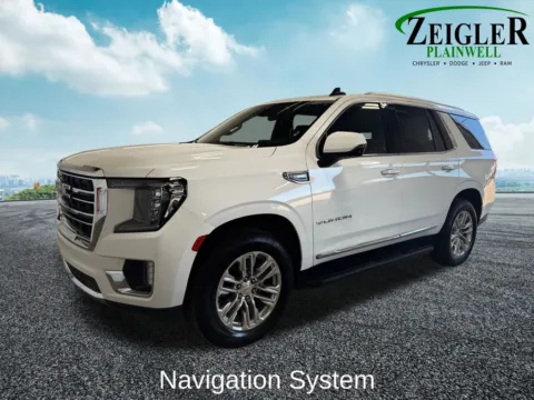 Photos of 2024 GMC Yukon SLT for sale in Plainwell, MI at Zeigler Chrysler Dodge Jeep Ram of Plainwell