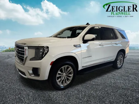 Photos of 2024 GMC Yukon SLT for sale in Plainwell, MI at Zeigler Chrysler Dodge Jeep Ram of Plainwell