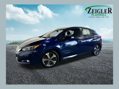 Blue 2018 Nissan Leaf SV for sale in Plainwell, MI