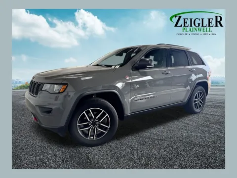 Gray 2020 Jeep Grand Cherokee Trailhawk for sale in Plainwell, MI