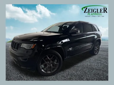 Black 2021 Jeep Grand Cherokee 80th Anniversary Edition for sale in Plainwell, MI