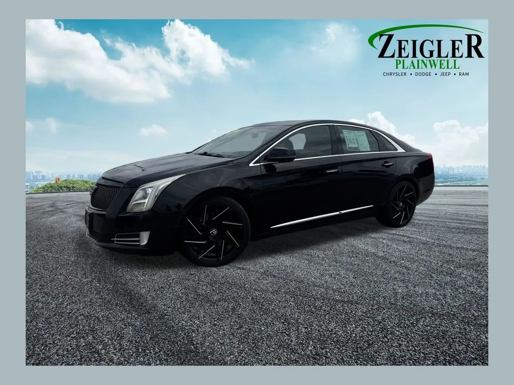Black 2013 Cadillac XTS Platinum for sale in Plainwell, MI