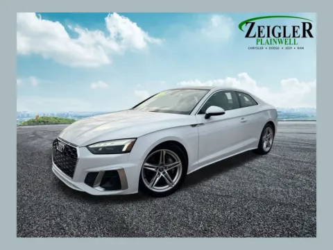 White 2021 Audi A5 45 S line Premium Plus for sale in Plainwell, MI