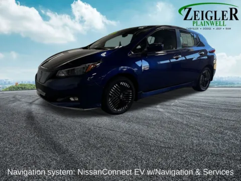 Photos of 2023 Nissan Leaf SV Plus for sale in Plainwell, MI at Zeigler Chrysler Dodge Jeep Ram of Plainwell