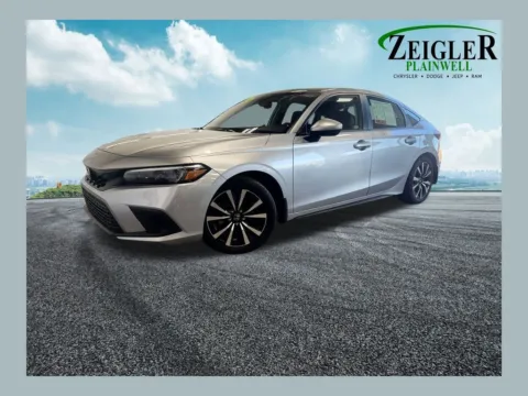 Silver 2024 Honda Civic EX-L for sale in Plainwell, MI