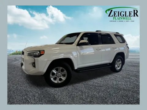 White 2020 Toyota 4Runner SR5 Premium for sale in Plainwell, MI