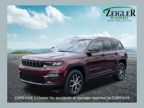 Red 2025 Jeep Grand Cherokee Limited for sale in Plainwell, MI